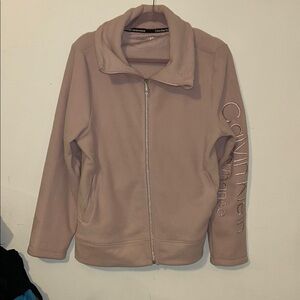 Calvin Klein Women's Beige Utility Jacket